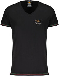 T-SHIRT MĘSKI Z KRÓTKIM RĘKAWEM ERONAUTICA MILITARE NIEBIESKI