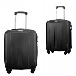 Walizka mała Puccini Paris czarny