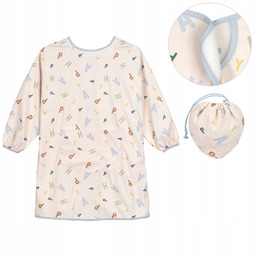 Lassig Fartuszek dla Dzieci z Długim Rękawem Wodoodporny