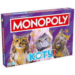 Gra planszowa WINNING MOVES Monopoly Koty 2025 Wielokolorowy