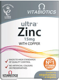 Vitabiotics Ultra Zinc, 60 tabletek