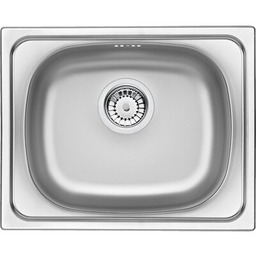 DEANTE Zlewozmywak jednokomorowy Twist ZEU 310A Stal dekor