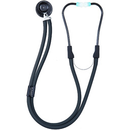 NOVAMA EXPERT DR410D CZARNY Stetoskop kardiologiczny dwugłowicowy Rappaport,