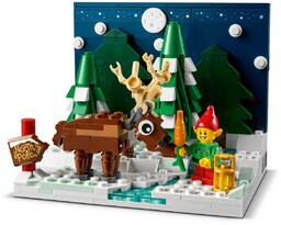 LEGO Classic, klocki, Podwórko Świętego Mikołaja, 40484