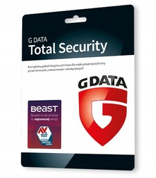 G Data Total Security Karta Klucz 1 Pc