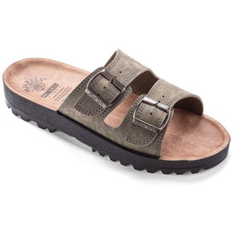 Decodoma Męskie anatomiczne pantofle khaki