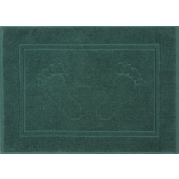 Dywanik łazienkowy bawełniany butelkowozielony DFG-06