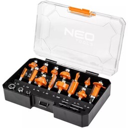 NEO TOOLS Zestaw frezów 56-241 (15 szt.)