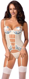 EMMA CORSET ecru XXL/XXXL
