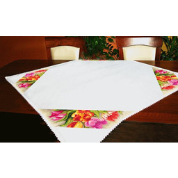 Haft krzyżykowy - Zestaw do haftu - Obrus