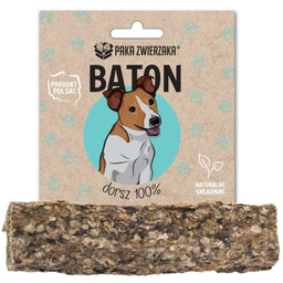 Paka Zwierzaka baton dorsz 100% 28g