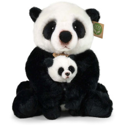 Pluszowa Panda z dzieckiem 27 cm Rappa 991521