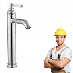 Bateria umywalkowa wysoka Stojąca Kran Wylewka Charm Sensea