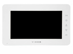 VIDOS Monitor wideodomofonu 7" M12W, biały