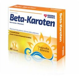 Rodzina Zdrowia Beta-Karoten, 60 kapsułek