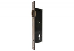 Zamek wpuszczany bębenkowy rolkowy INOX LOB Z025R-22-S bez