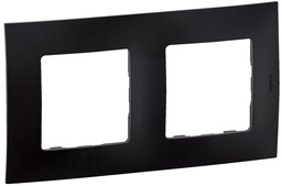 NOWE NILOE - RAMKA PODWÓJNA CZARNA (BLACK) -