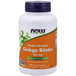 Now Foods, Ginkgo Biloba, Miłorząb Japoń