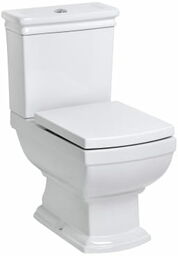 Kompakt WC 65x35x79,5 cm poziomy odpływ + deska