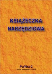 Książeczka narzędziowa A6 [Pu/Nrz-2]