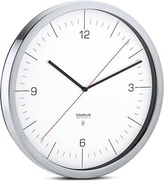 blomus 65436 Zegar radiowy CRONO, biały