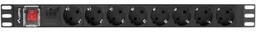 Lanberg listwa zasilająca rack PDU 19'' 1U 16A