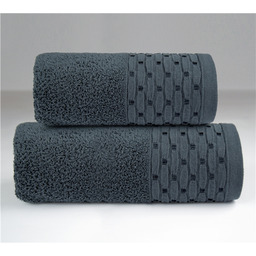 Greno Ręcznik New Chic 50x90 antracytowy 450 g/m2