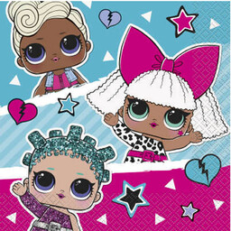 Serwetki LOL Surprise - 33 cm - 16