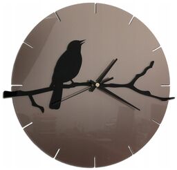 Zegar ścienny okrągły z cichym mechanizmem na ścianę