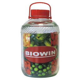 Słój 15 l z plastikową pokrywą Browin