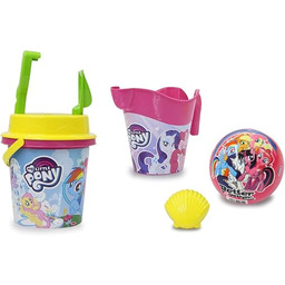 My Little Pony 7-częściowy zestaw pojemników na piasek