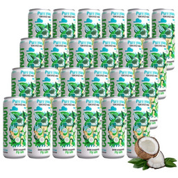 COCONAUT Naturalna woda kokosowa 320 ml x 24