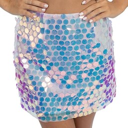 Chaks  spódnica z cekinami dla dorosłych, błyszcząca