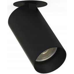 Nowodvorski Lampa Podtynkowa Czarna 7833 Mono Reflektor Led