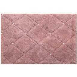 Dywan Bawełniany 60 x 90 Chic 2 Ciemnoróżowy
