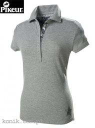 Pikeur Koszulka polo JOSI grey melange