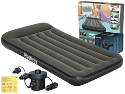 Materac Dmuchany Jednoosobowy 99x188x30 Bestway 67680 + Pompka