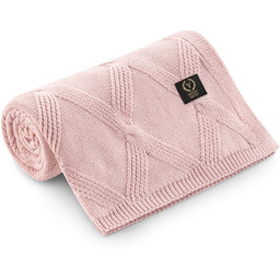 YOSOY Kocyk dla niemowlaka MAROCO powder pink