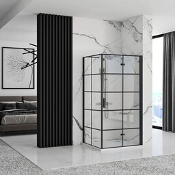 Rea Kabina prysznicowa Rea Molier Black 100x90