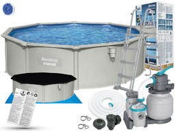 Basen Bestway 457x122 Ogrodowy Stelażowy 56384