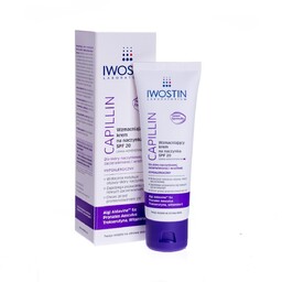 Iwostin, Capillin, wzmacniający krem na naczynka, SPF 20,