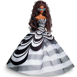 Barbie Signature Lalka 65 rocznica brunetka z warkoczykami