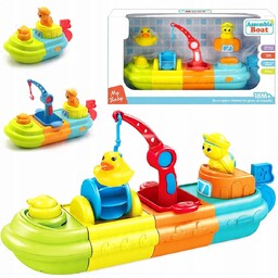 MODUŁOWA ŁÓDKA DO WANNY WĘDKA KACZUSZKA MŁYNEK WODNY