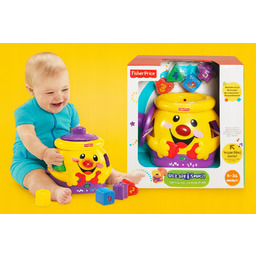 Interaktywny Garnuszek Na Klocuszek – Sorter Kształtów