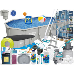 Basen Bestway 610x366x122 Ogrodowy Stelażowy 56369 24w1