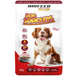 BIOFEED Dog snackers adult wołowina 20kg