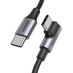 Ugreen kabel kątowy USB C- USB C 1m