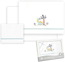 Interbaby - Bawełniane prześcieradła dziecięce - Samochód/Mojżesz/gondola -
