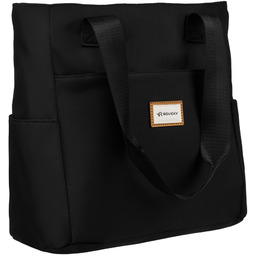 Minimalistyczna pojemna torebka shopper na ramię - Rovicky