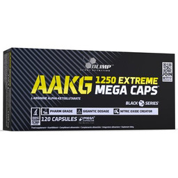 OLIMP Aminokwasy AAKG 1250 Extreme Mega Caps (120